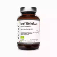 Igel Stachelbart Lion’s Mane 60 Kapseln Vegan Bio Produkt Nahrungsergänzungsmittel 60 st