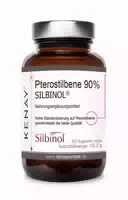 Pterostilbene 90% Silbinol 60 Kapseln Kenay 60 St