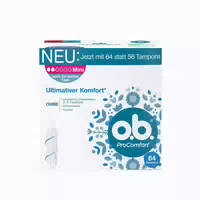 O B Procomfort Mini Tampons 64 St
