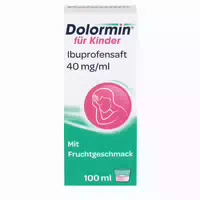 Dolormin Ibuprofensaft, 40 mg ml für Kinder bei Schmerzen & Fieber