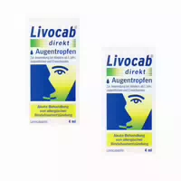 Livocab Augentropfen Doppelpack 2x4 Ml Augentropfen