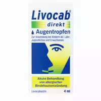 Livocab Direkt Augentropfen bei Heuschnupfen und Anderen Allergien