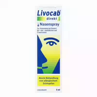 Livocab Direkt Nasenspray bei Heuschnupfen und Anderen Allergien
