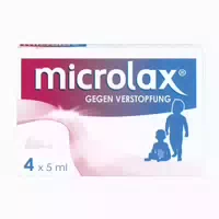 Microlax für Säuglinge & Kinder Bis 6 Jahre bei Verstopfung mit Kurzem Tubenhals