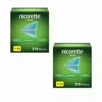Nicorette Kaugummi 4 mg Freshmint Doppelpack 2x210 st Kaugummi