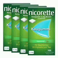Nicorette Kaugummi Freshmint 2 Mg 2x105 St