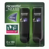 Nicorette Fruit & Mint Spray Mit Nikotin, Verbindung Mit Tracking App Mögl