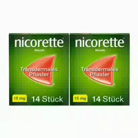 Nicorette Tx Pflaster 15mg 2x14 st