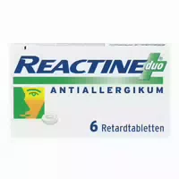 Reactine Duo Mit Cetirizin Und Pseudoephedrin 6 St