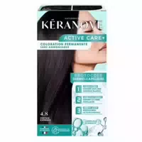 Kéranove Active Care Permanente Coloration Haarfärbung : 4 8 Kastanienbraun Expresso