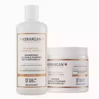 Kerargan Disziplinierendes Duo Shampoo & Maske Mit Arganöl 1000 Ml