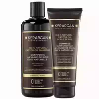 Kerargan Duo Anti Haarausfall Shampoo & Peeling Mit Rizinusöl