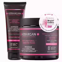 Kerargan Duo Maske Und Peeling Mit Keratin 750 Ml