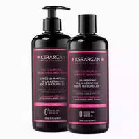 Kerargan Duo Shampoo & Spülung Mit Keratin 1000 Ml