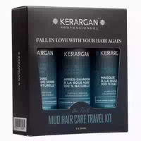 Kerargan Revitalisierendes Reise Set mit Schwarzem Schlamm 300 ml