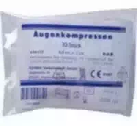 Augenkompressen 5,8x7 Cm Steril 10 St Kompressen