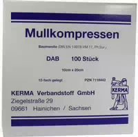 Mullkompressen 10x20 cm Unsteril 12 Fach Bw