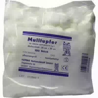 Mulltupfer 20x20cm Pflaumengroß Unsteril