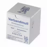 Verbandmull 6cmx5m 4 Fach St