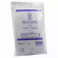 Mulltupfer 20x20 Cm Pflaumengroß Steril 5 St Tupfer
