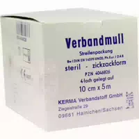 Verbandmull 10 Cmx5 m 4fach Steril 1 st Tampon