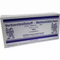 Verbandzellstoff Watteblättch 12x13cm Hochgebl