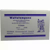 Wattetampons Extra Groß Steril Mullumhüllung
