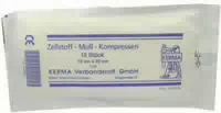 Zellstoff Mullkompressen 10 cm X 20 cm Unsteril 10 Kompressen