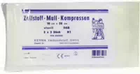 Zellstoff Mullkompressen 10cmx20cm Steril 5x2 Kompressen