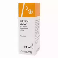 Ketotifen Stulln 0,25 Mg Ml Augentropfen, Lösung