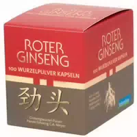 Kgv Roter Ginseng Wurzel Pulver Kaps