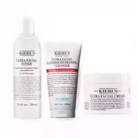 Kiehls Ultra Facial Cleanser Toner Cream Set