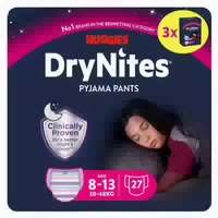 Huggies Drynites Nachtwindeln Mädchen 8 13 Jahre, 27 St 27 St