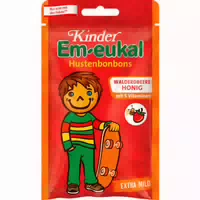 Kinder Em Eukal Wildkirsche Hustenbonbons Zuckerhaltig