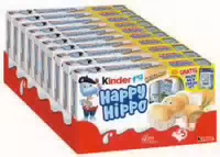 Kinder Happy Hippo Haselnuss