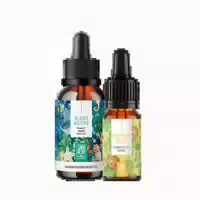 Kraftzwerge Paket: Vitamin D3 K2 Tropfen & Algentropfen für Kinder in einem Veganen Bundle Sonnenkind & Algenknirps Naturtreu g