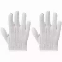 Kinderfingerhandschuh aus Baumwolle Gr 4