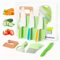 Kindermesser Set Holz Montessori Bpa Frei 1 st
