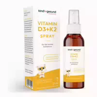 Veganes Vitamin D3k2 Spray Kinder Hochdosiert – Kindgesund 25 ml