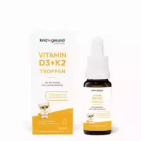 Vitamin D3k2 Kinder Tropfen Vegan & Geschmacksneutral