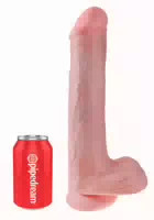 Dildo „13 Cock With Balls“, 33 Cm