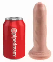 Dildo „6 Uncut Cock“ Mit Beweglicher Vorhaut