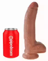 Dildo „9 Cock With Balls“, 22,9 Cm