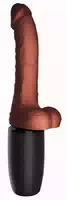 Stoßvibrator „7,5“ Thrusting Cock With Balls“ Mit Wärmefunktion, 7 Vibrationsmodi