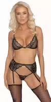 3 Teiliges Straps Set mit Effektspitze
