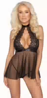Babydoll Plus String