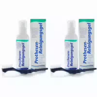 K und K 150 ml Prothesenreinigungsgel und Reinigungsbürste