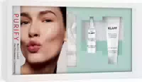 Klapp, Multi Level Performance Cleansing Triple Action Discovery Set = Skin Perfection Bha Toner 5 Ml Glow Peeling Aha Bha 5 Ml Haarband 3 St
