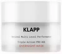 Klapp, Resist Aging Retinol Triple Action Pro Age Overnight Mask