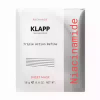 Klapp Niacinamide Triple Action Refine Sheet Mask